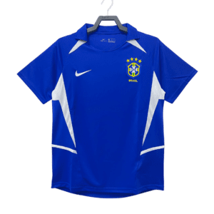Camiseta azul do Brasil 2002