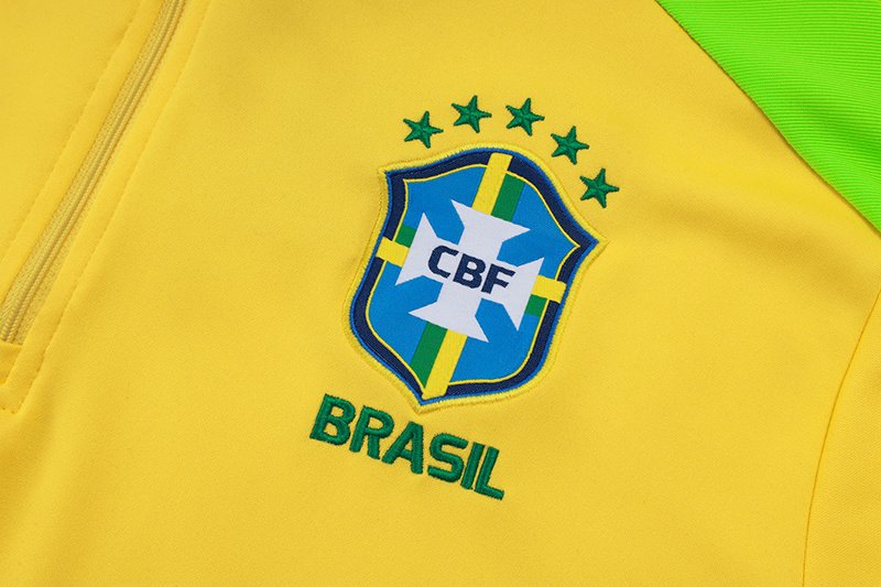 Kit de treino amarelo do Brasil 2025/26 - Imagem 5