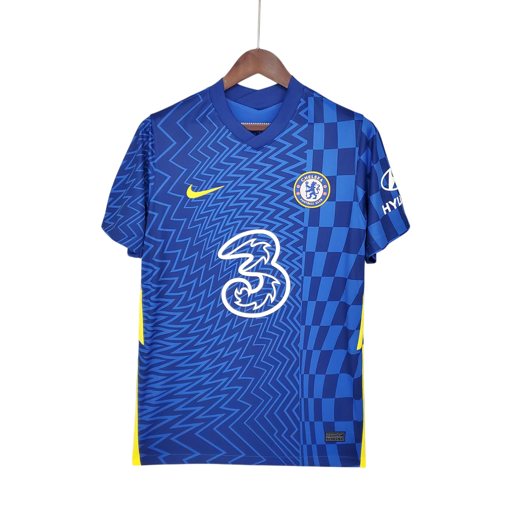 Camiseta azul do Chelsea 2021/22