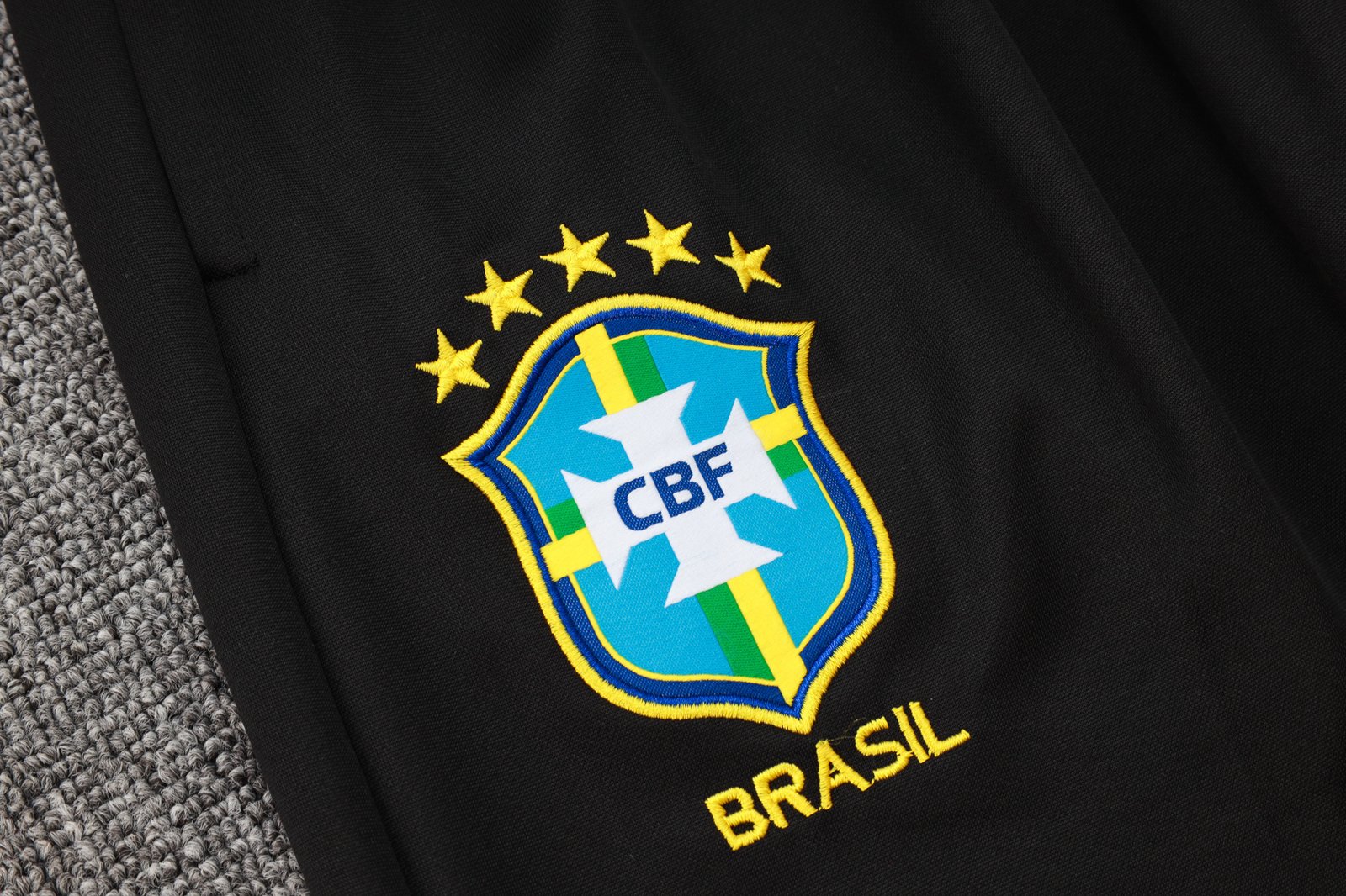 Kit de treino preto do Brasil 2024/25 - Imagem 8