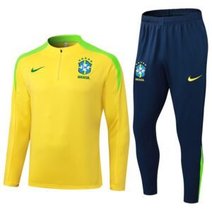 Kit de treino amarelo do Brasil 2025/26