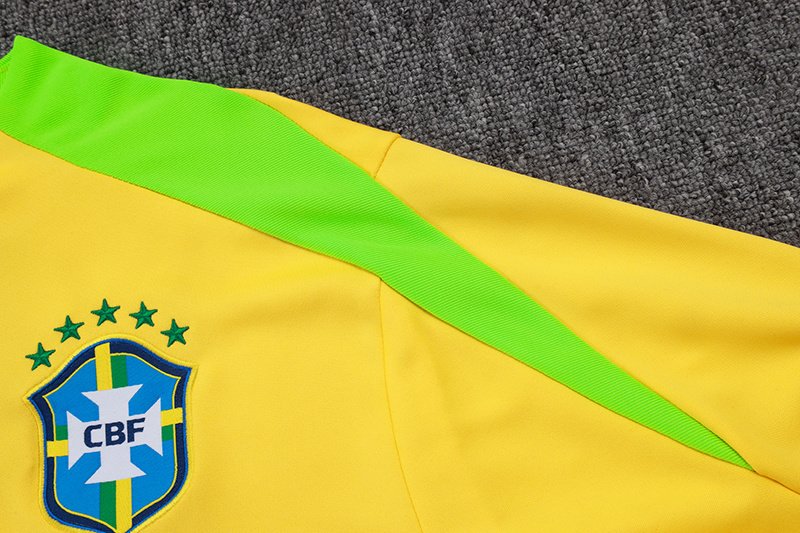 Kit de treino amarelo do Brasil 2025/26 - Imagem 4