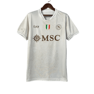 Camiseta branca do Napoli 2025/26