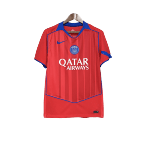 Camiseta vermelha do PSG 2025/26