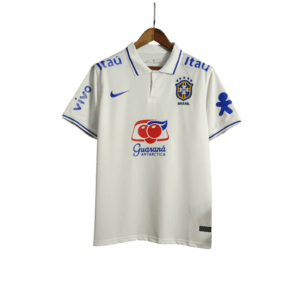 Camisa polo branca do Brasil 2022/23