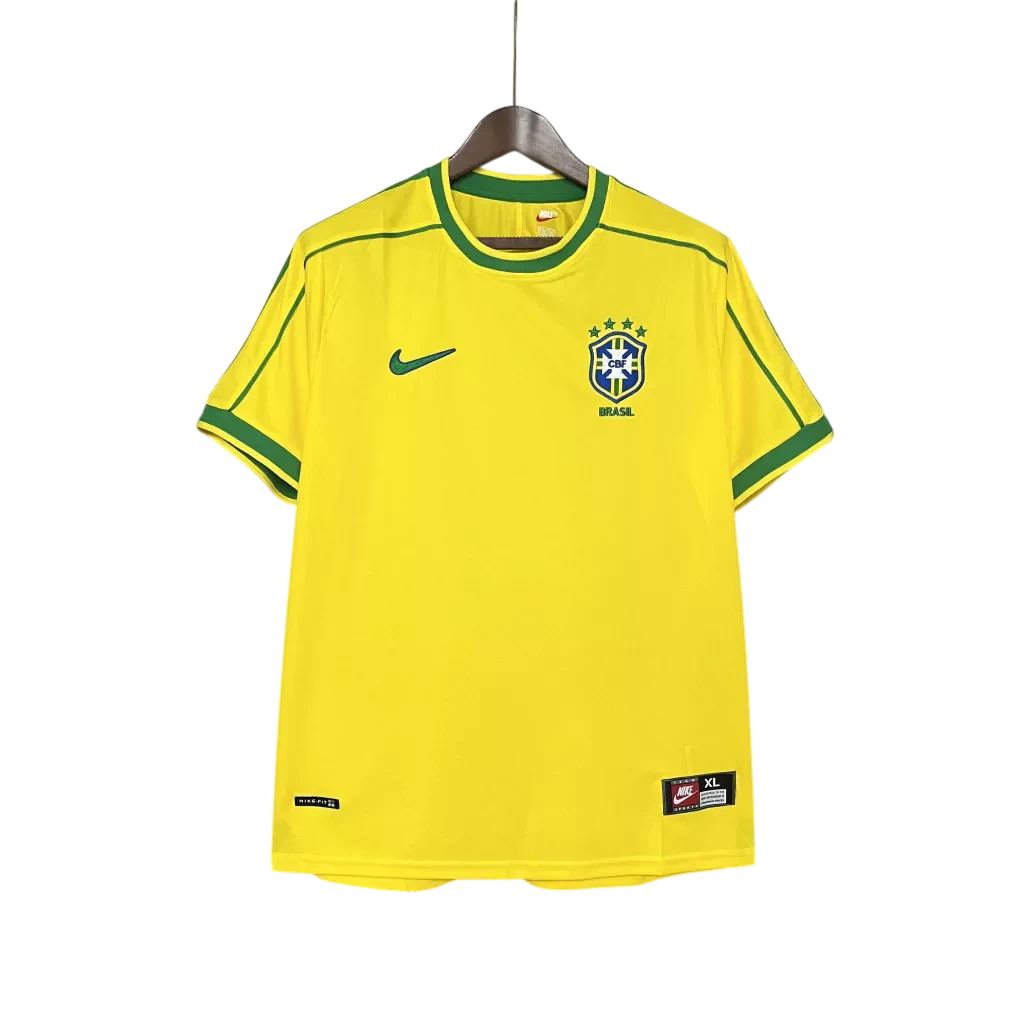 Camiseta amarela do Brasil 1998
