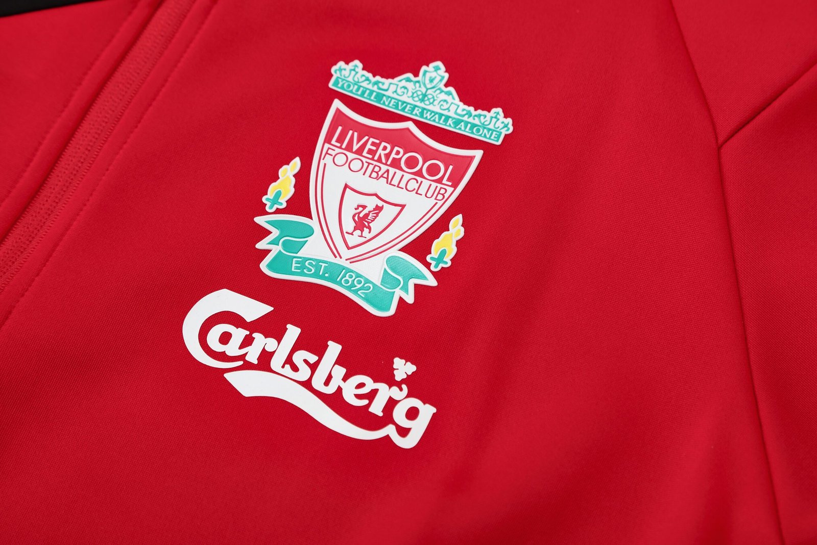 Kit jaqueta vermelha retrô do Liverpool - Imagem 3