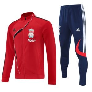 Kit jaqueta vermelha retrô do Liverpool