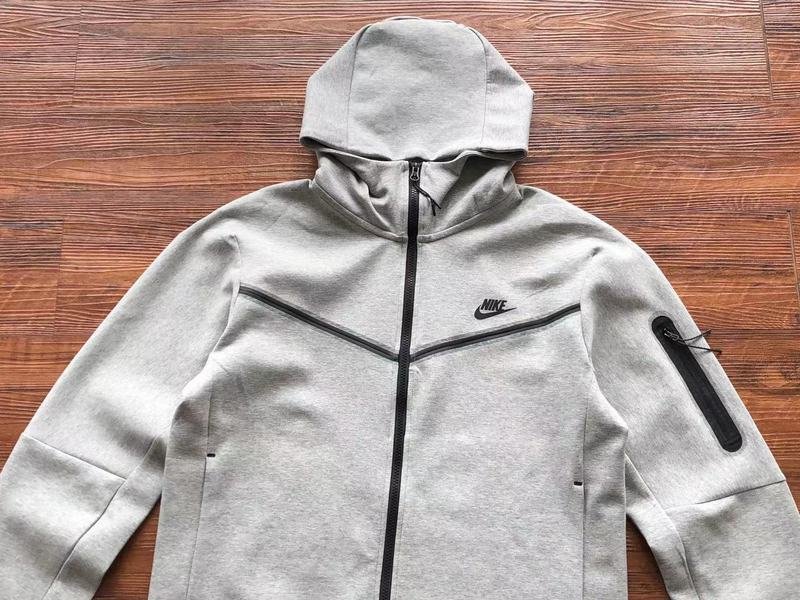 Kit Tech Fleece Nike cinza - Imagem 4