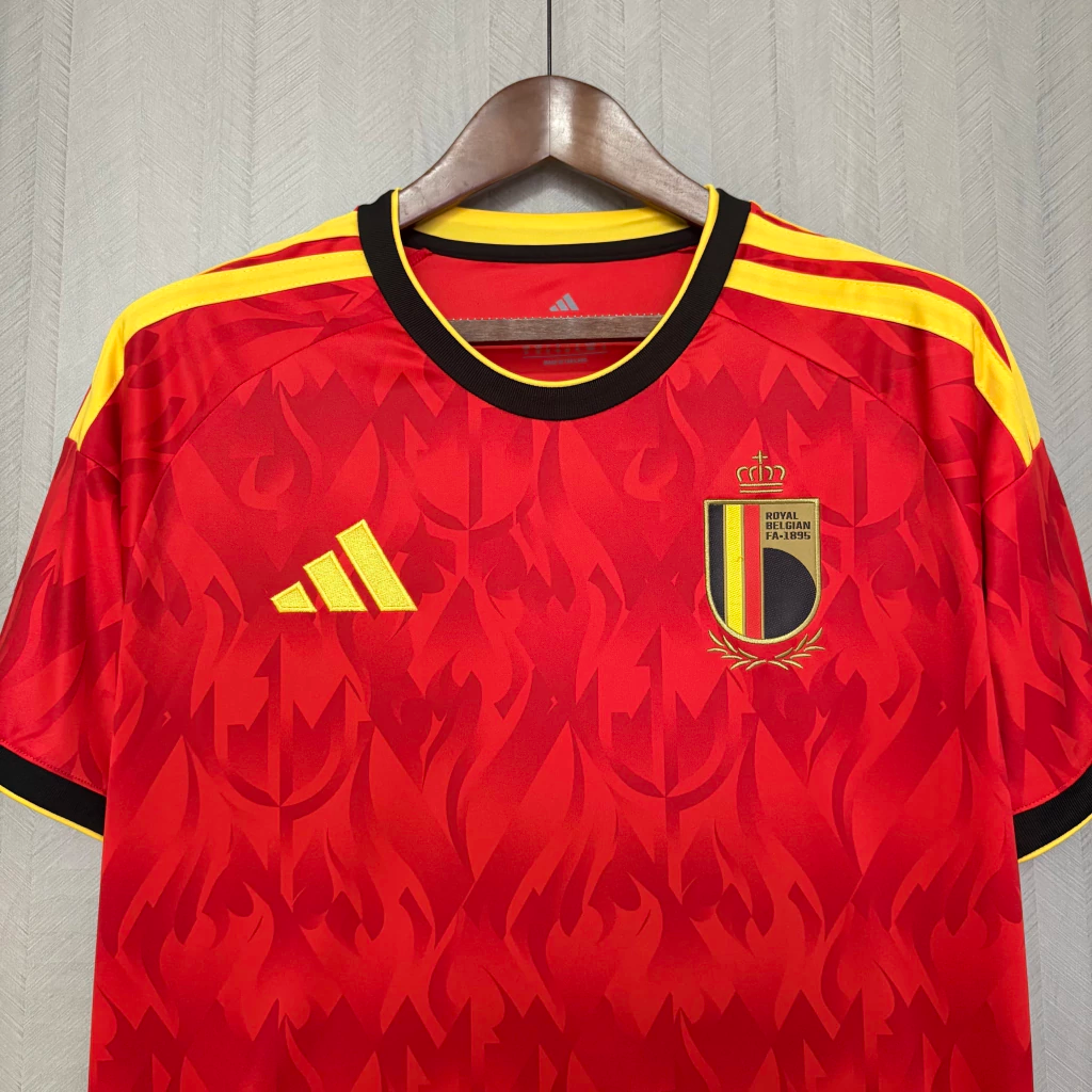 Camiseta vermelha da Bélgica 2026 - Imagem 3