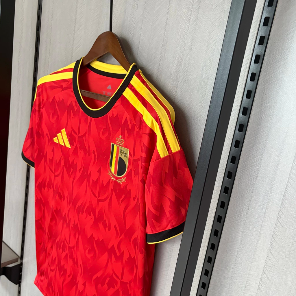 Camiseta vermelha da Bélgica 2026 - Imagem 5