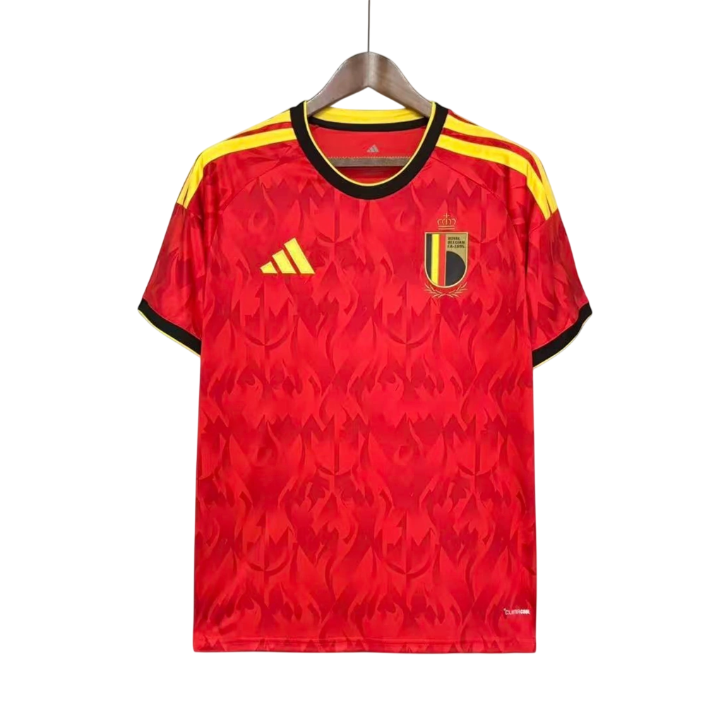 Camiseta vermelha da Bélgica 2026