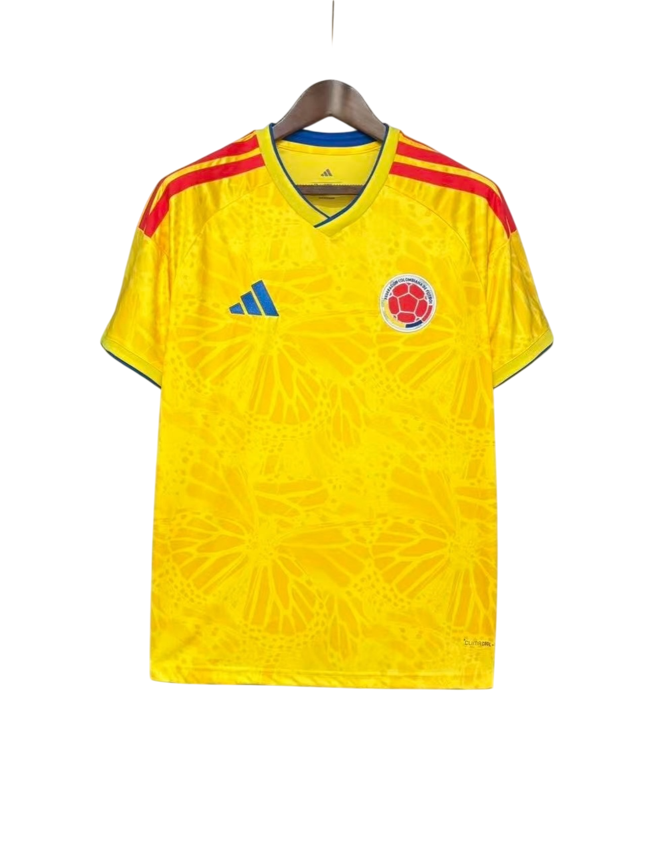 Camiseta amarela da Colômbia 2026