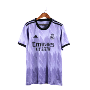 Camiseta roxa do Real Madrid 2022/23