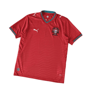 Camiseta vermelha do Portugal 2026